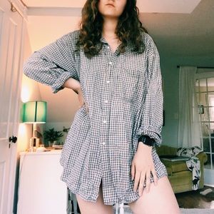 Large comfy flannel shirt